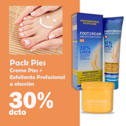 Pack Pies Crema + Exfoliante